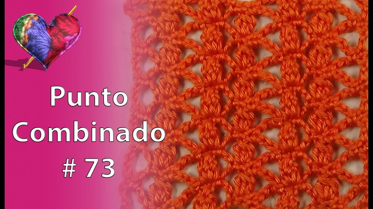 PUNTO COMBINADO # 73 en Crochet