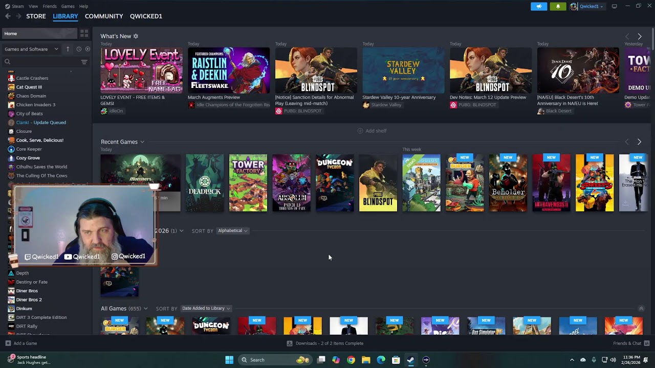 Backlog Game then Something Chill
