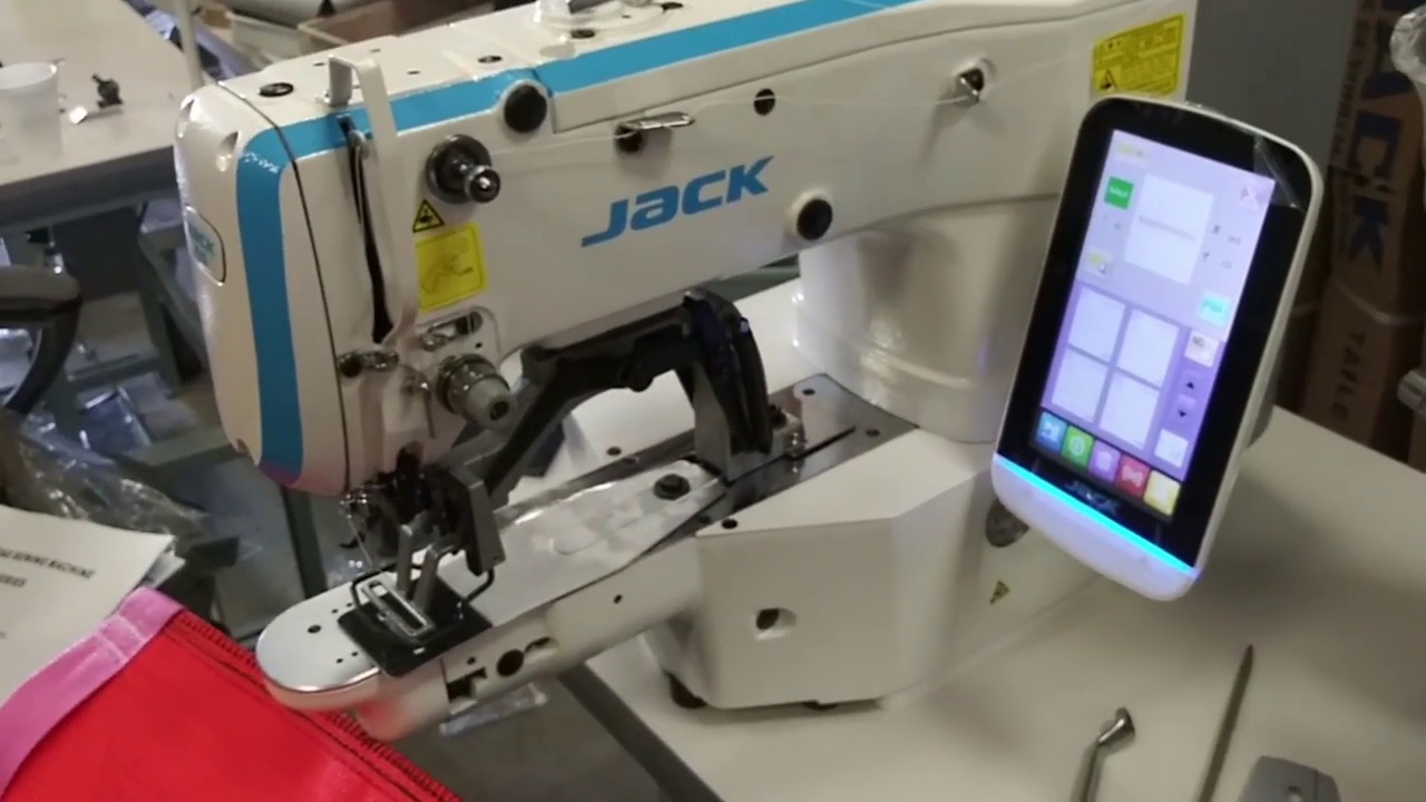 JACK JK-T1900GH-D Electronic Tacker Sample Run for Greg