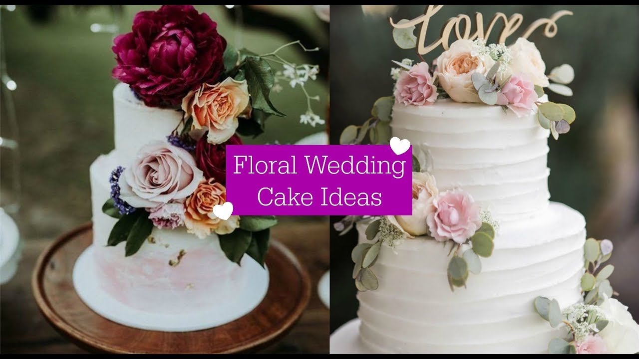 20 Floral Wedding Cake Ideas