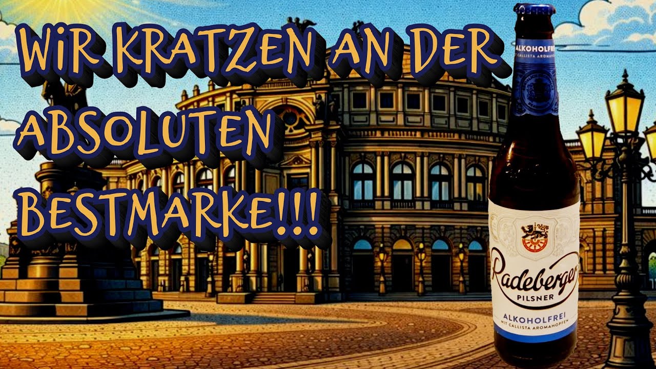 Das Radeberger Pilsner alkoholfrei überrascht mich!