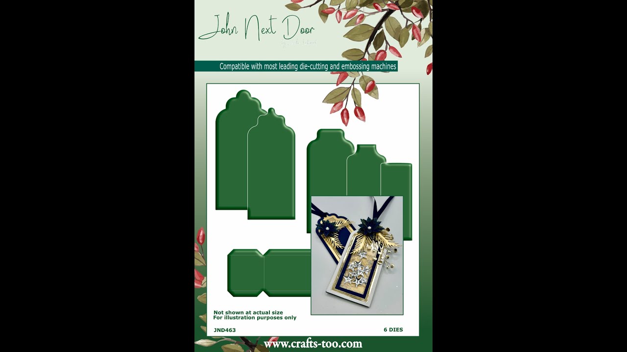 JND463 - Tag Favour Box - Please see description for launch dates and time