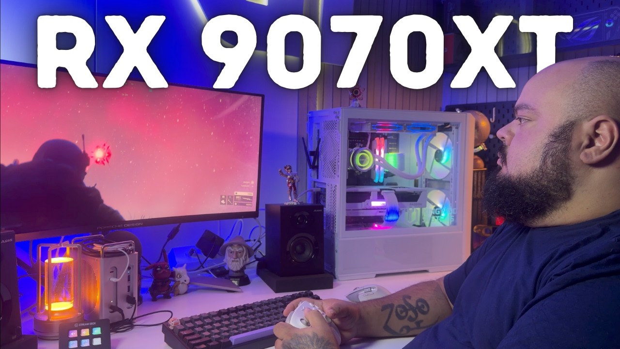 A AMD TEM UM PLANO: ANALISE RADEON  RX9070XT