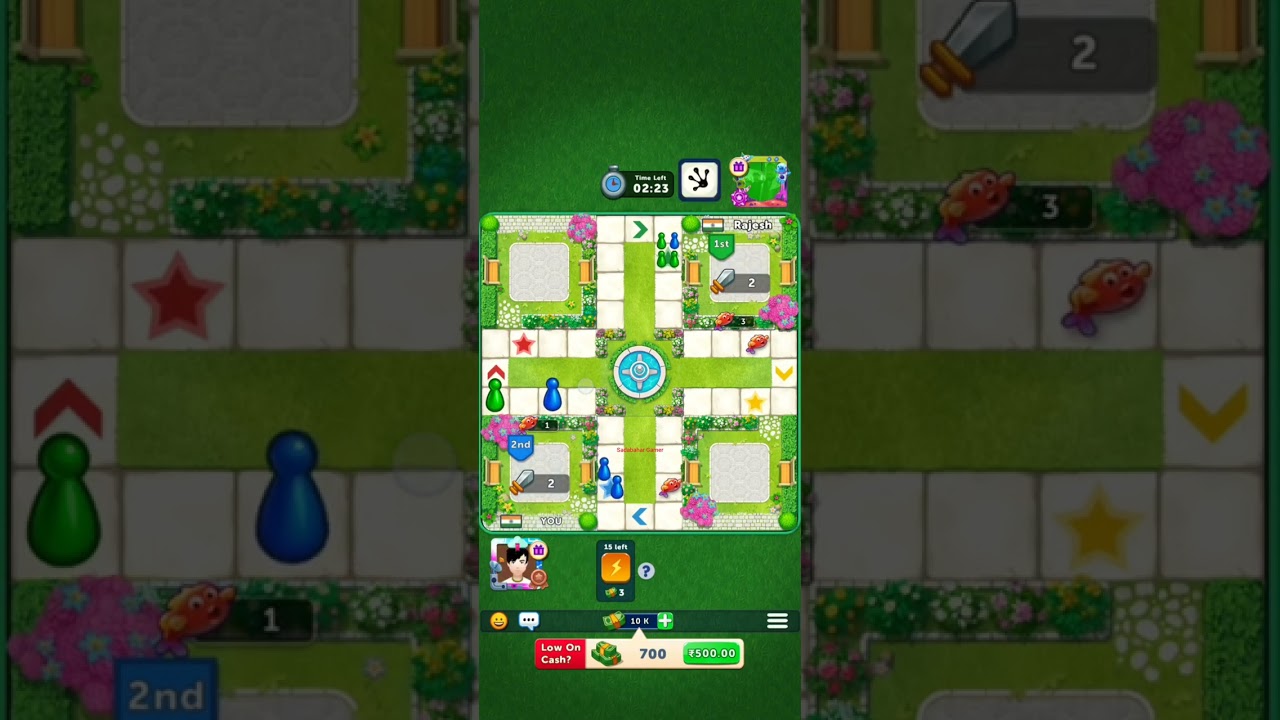 Ludo Club - Rush Mode - 2 Player Match | Gameplay 77 | Sadabahar Gamer