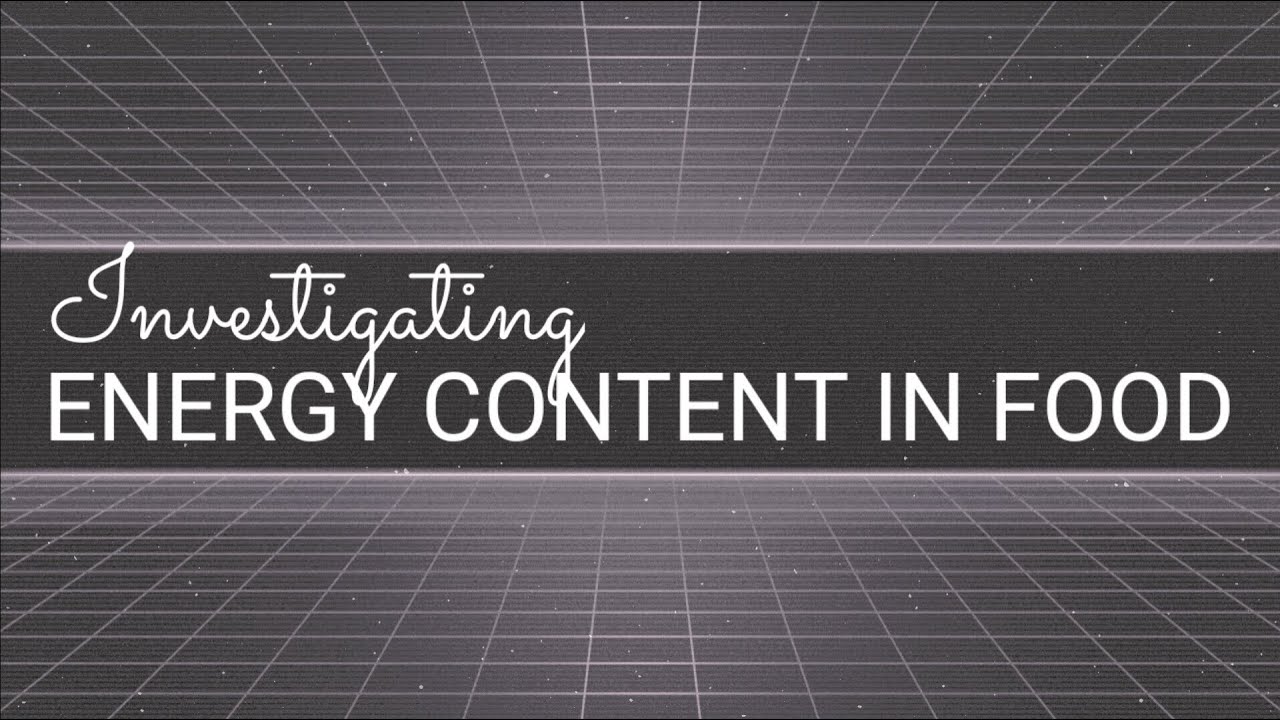 INVESTIGATING ENERGY CONTENT IN FOOD | SIMPLE CALORIMETRY | IGCSE Science Lab Experiment