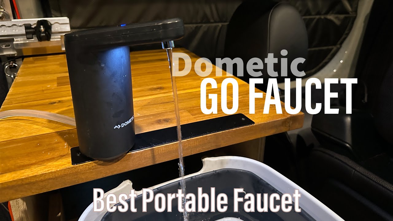 [Gear] DOMETIC GO Faucet and DIY Portable Sink : Van Life Upgrade: Portable Electric Faucet