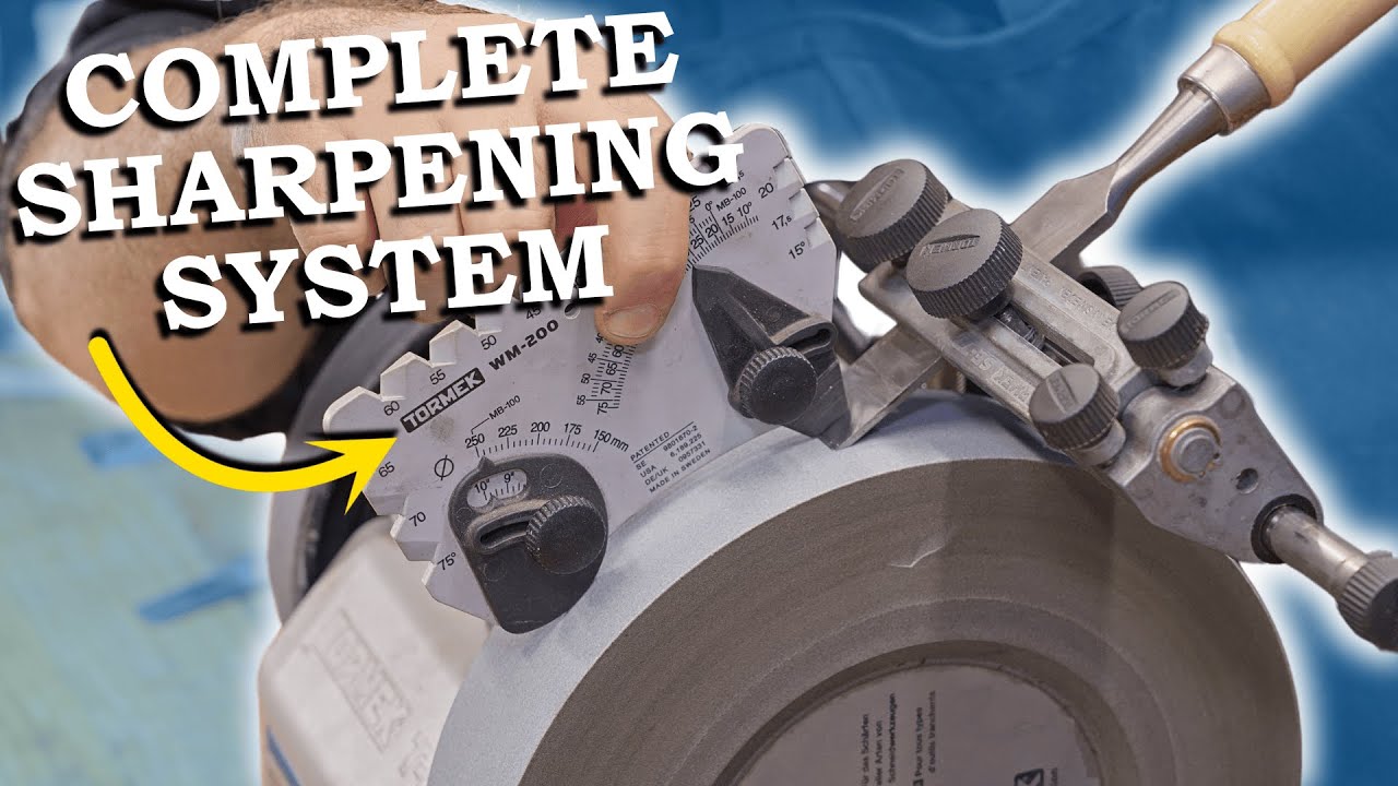 Step-by-Step TORMEK Guide to Sharpening Chisels (or Plane Blades)
