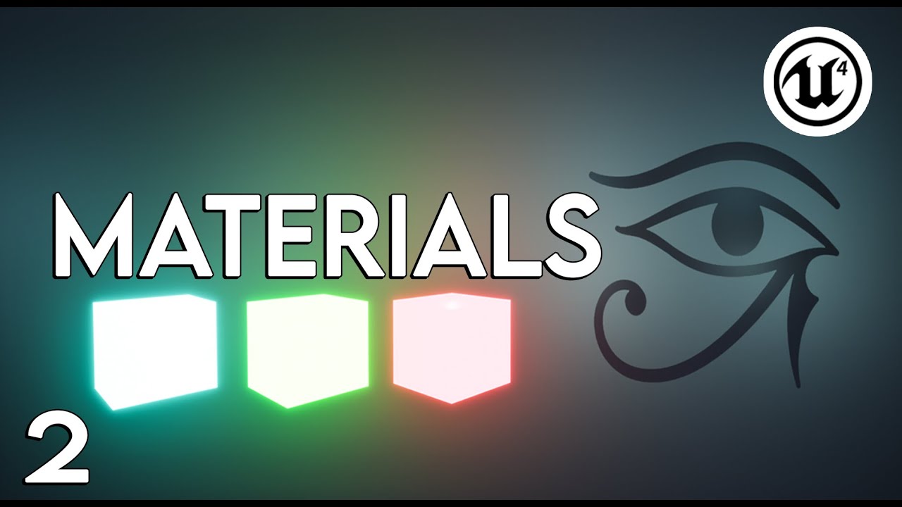 Unreal Engine 4 — Материалы (декаль, эмиссионные и движущиеся)