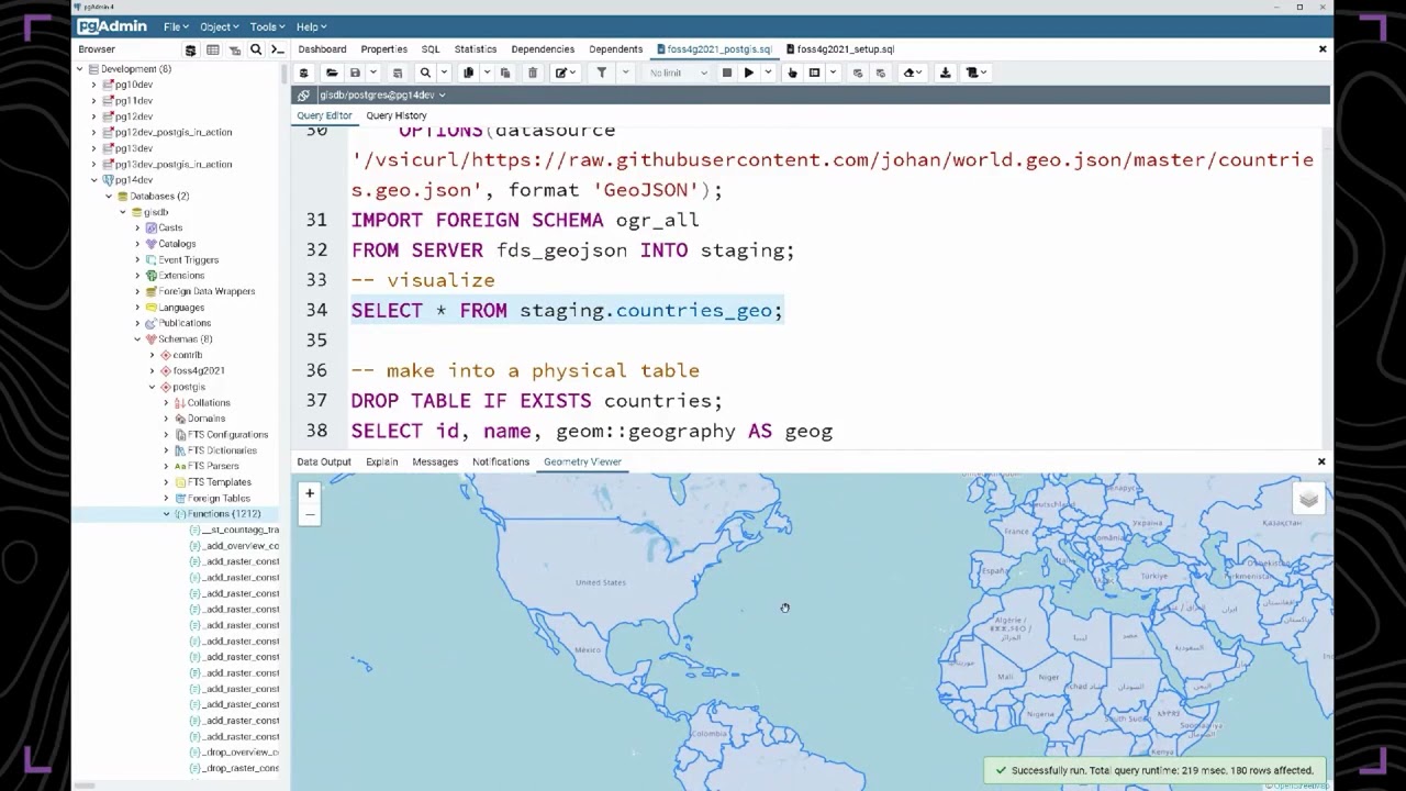 FOSS4G - Solving Spatial Problems with PostGIS