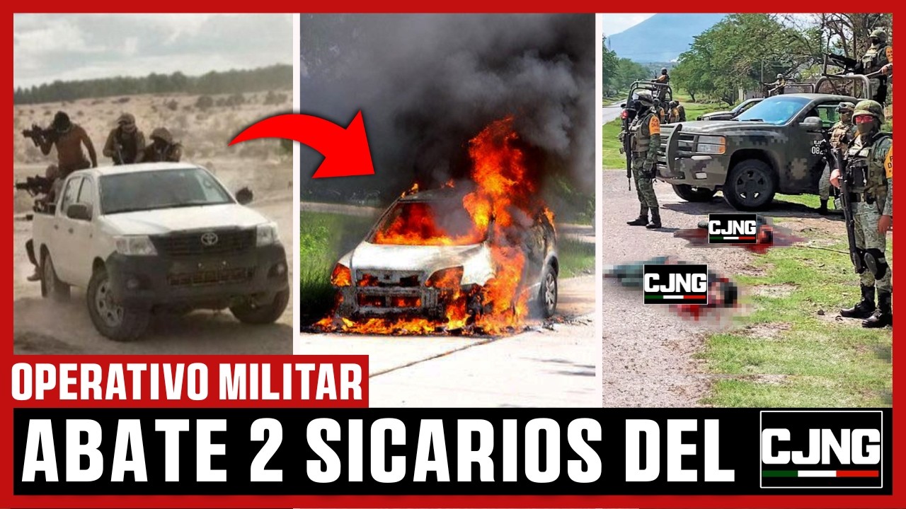 CJNG PARALIZA 16 municipios, 2 sicarios ABATIDOS | EL EJERCITO VA POR “EL CAMALEÓN”
