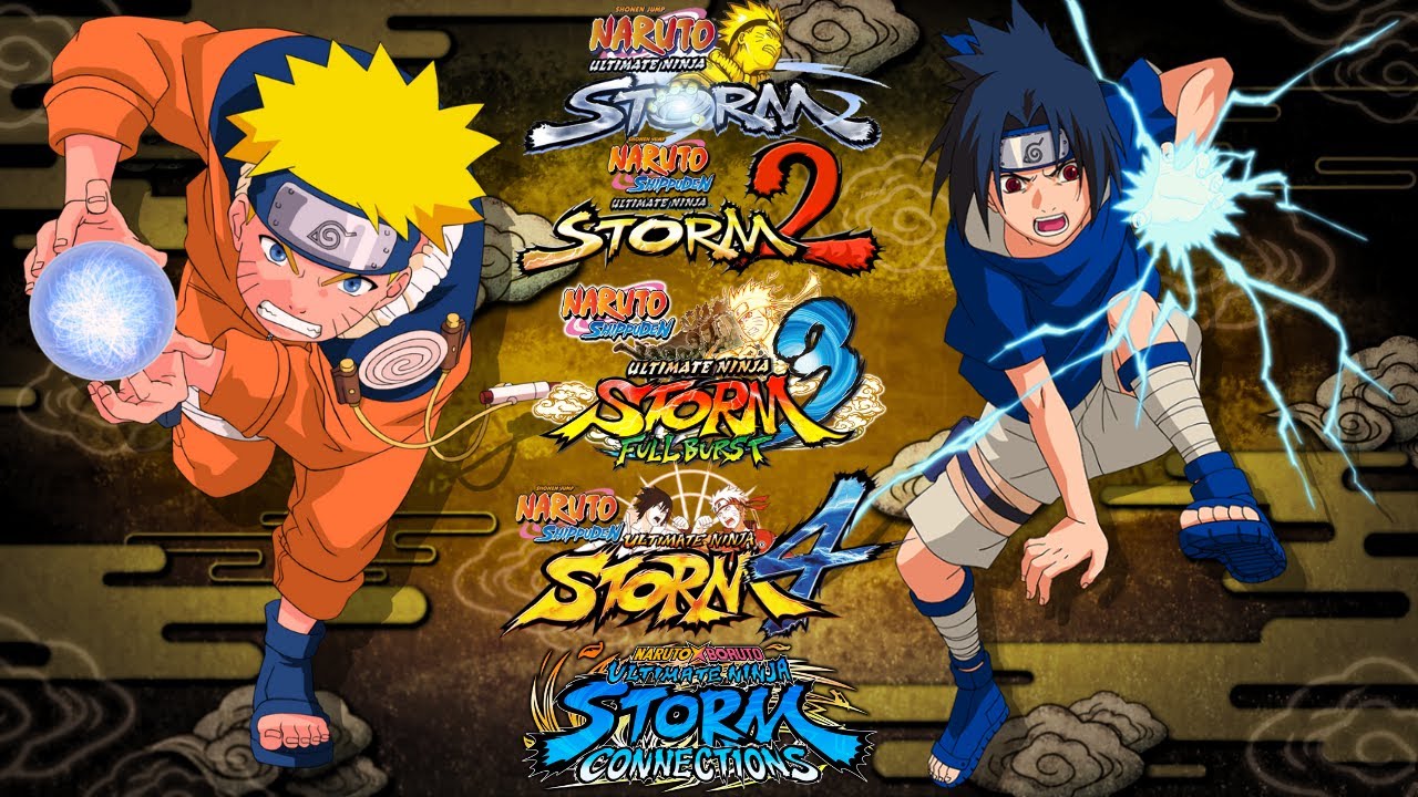 Naruto VS Sasuke in EVERY Ultimate Ninja Storm game