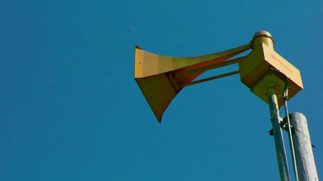 Cottonwood School Thunderbolt Tornado Siren
