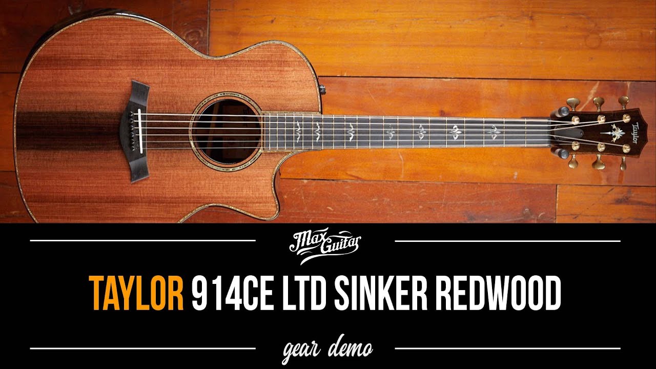 This Taylor Sounds INSANE - Taylor 914ce LTD Sinker Redwood - Gear Demo