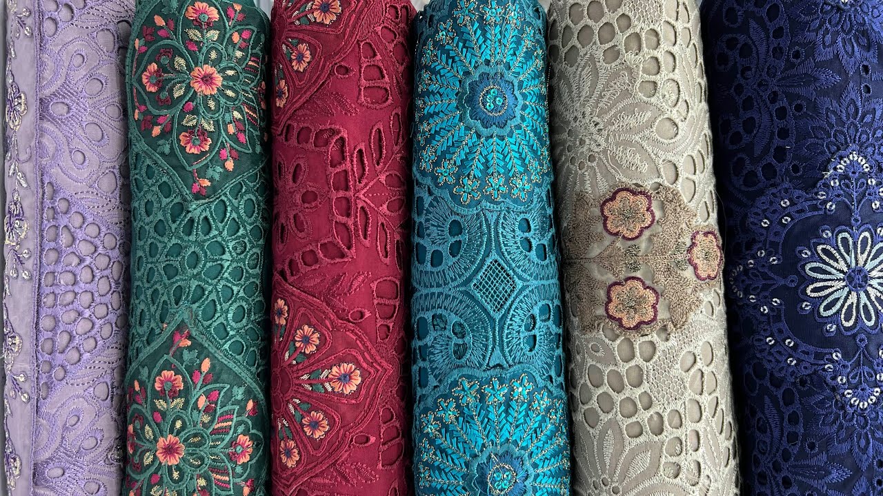 ChikanKari Lawn | LaserKari | Schiffli Embroidered | Eid Collection26 | Chiffon Dupatta | Tawakkal