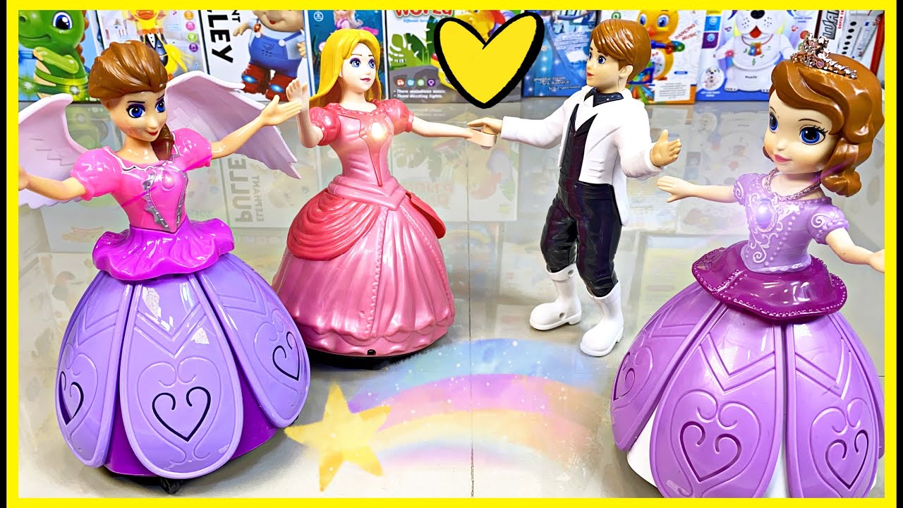 Beautiful Ballroom Dancing: Sofia the first, The Tango Dancing Pair and Angel Doll