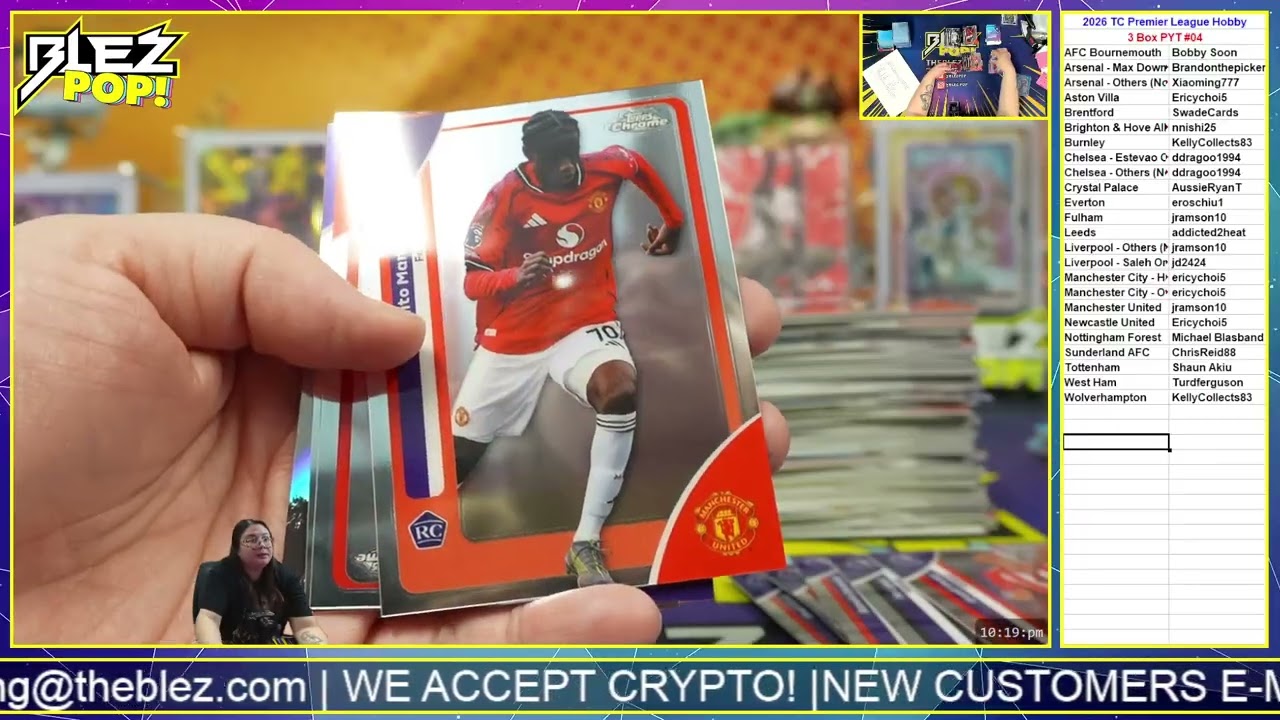 2026 Topps Chrome Premier League 3 Box Break Pick Your Team #04