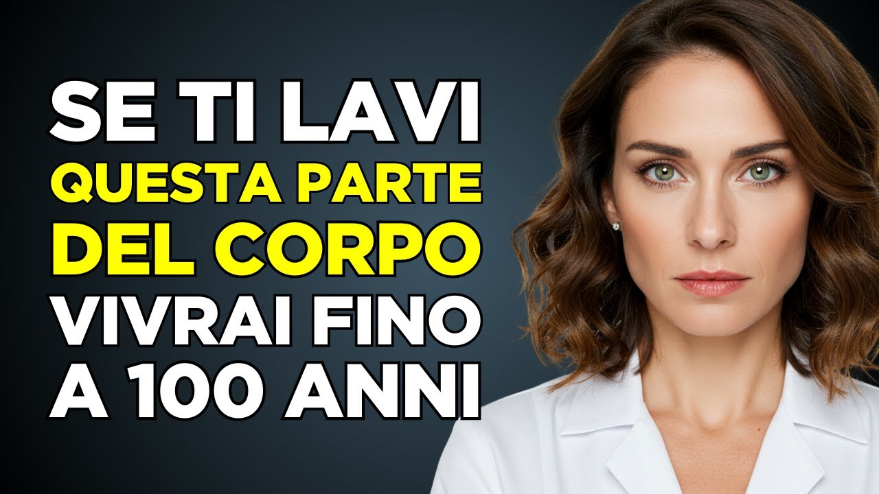 Anziani che non lavano queste parti del corpo potrebbero vivere meno