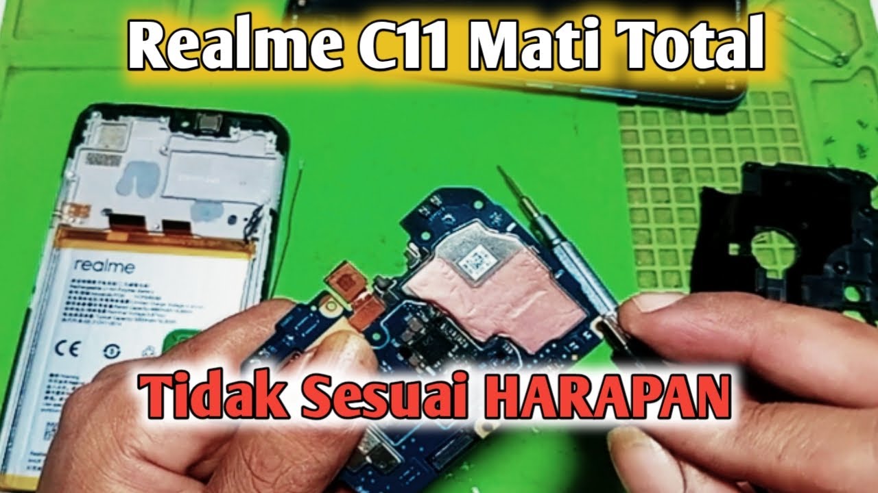 Servis Realme C11 Mati Total Bekas Bongkaran Konter Lain
