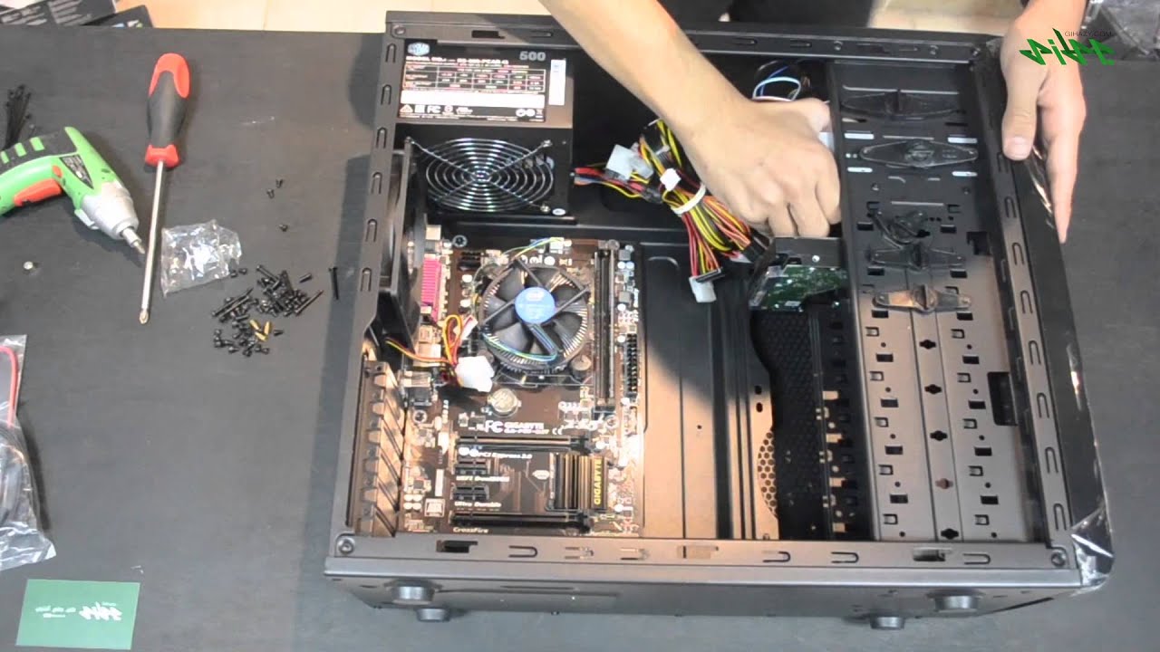 building a computer - تركيب جهاز كمبيوتر