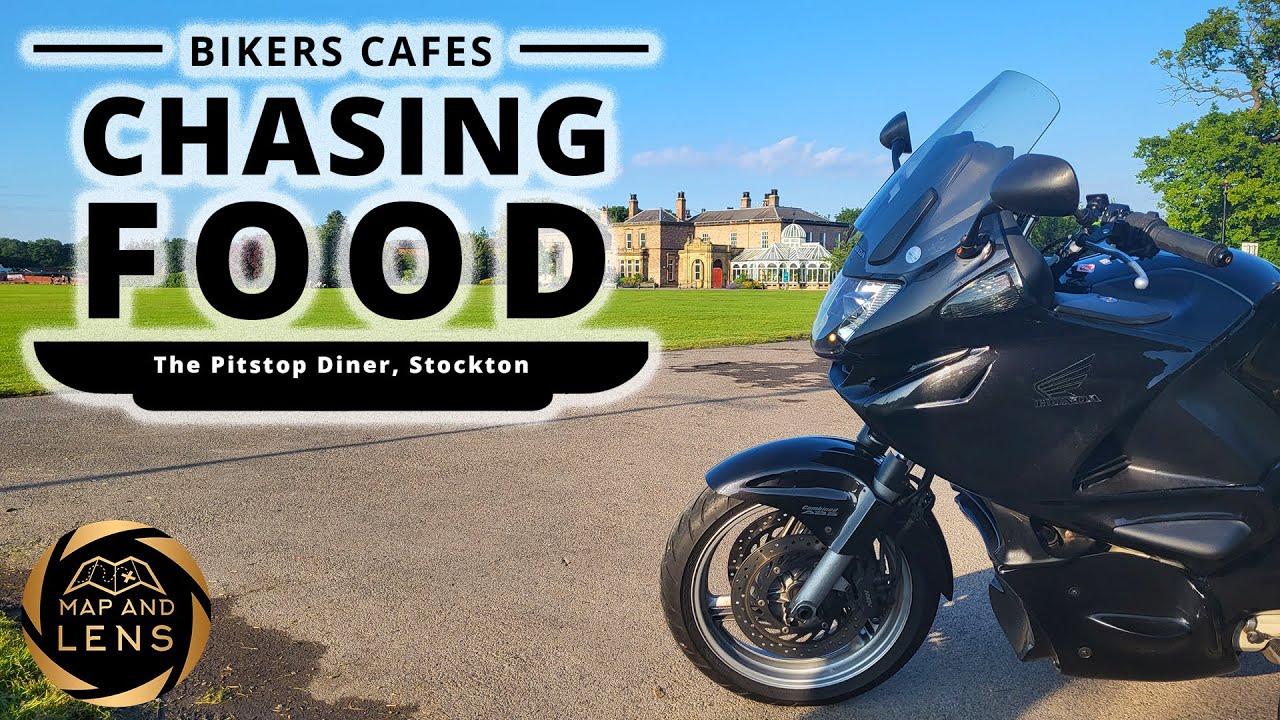 Chasing Food Episode 3 - Visiting bikers cafés on the Honda NT700 | Pitstop Diner,  Stockton