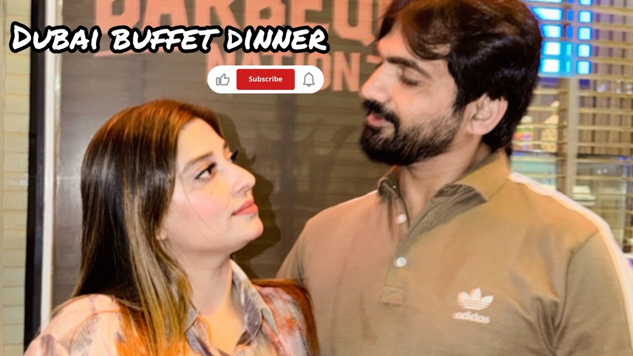 Dubai Family Buffet Dinner | family fun Night | Uzma Imran ki Duniya 