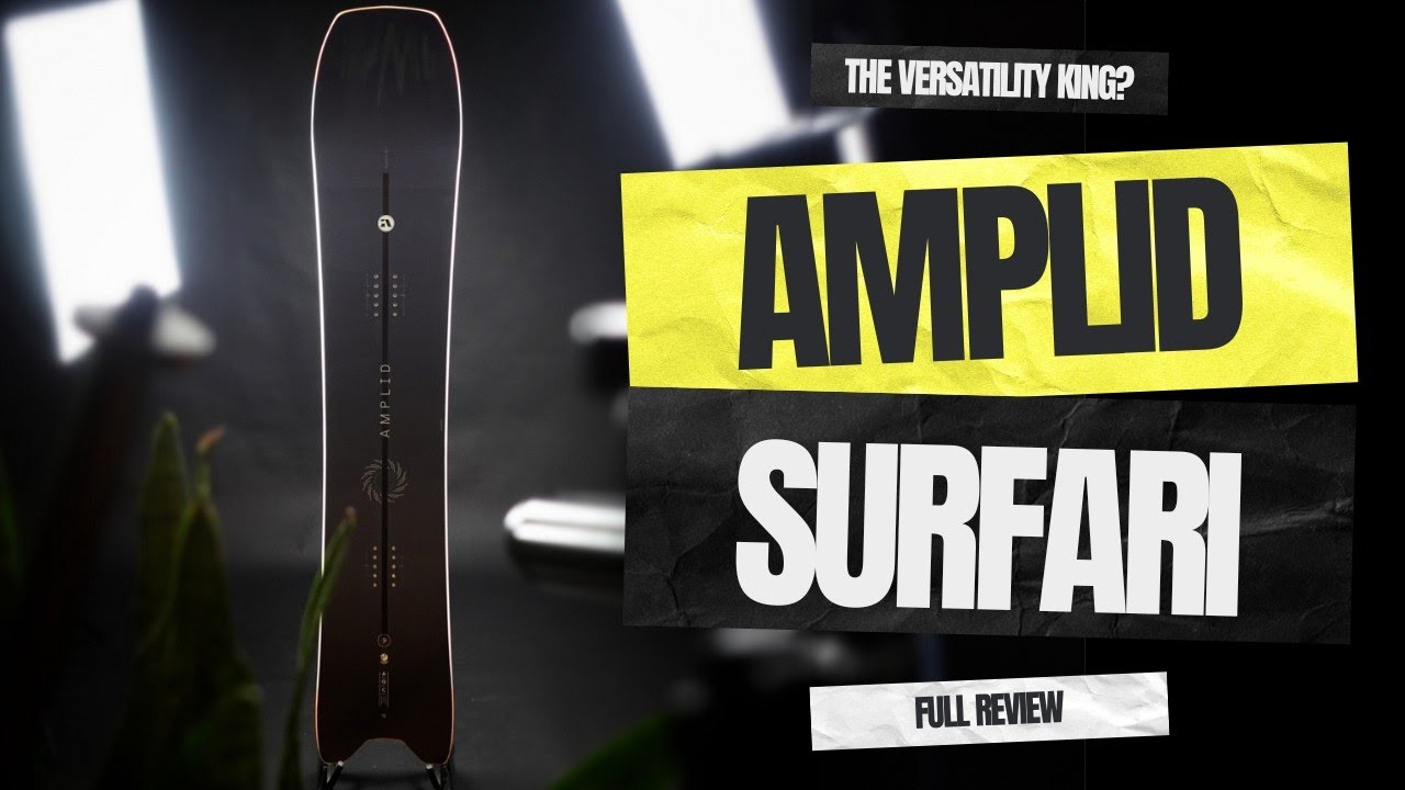 The Most Versatile Powder Board Ever Made? | AMPLID SURFARI REVIEW 2025