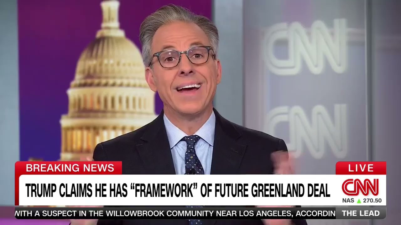 CNN's Jake Tapper methodically dismantles Trump's rambling Davos speech