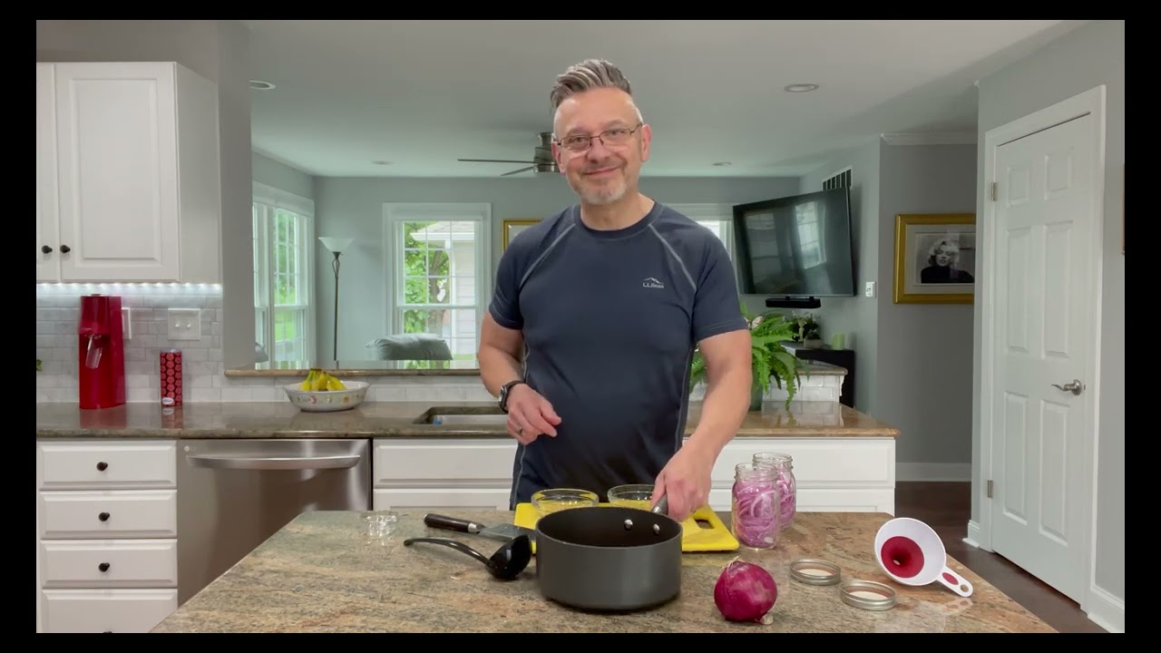 Making Pickled Onions with Chef Timmy James
