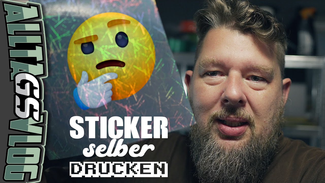 Sticker selber drucken - Brother ScanN'Cut DX
