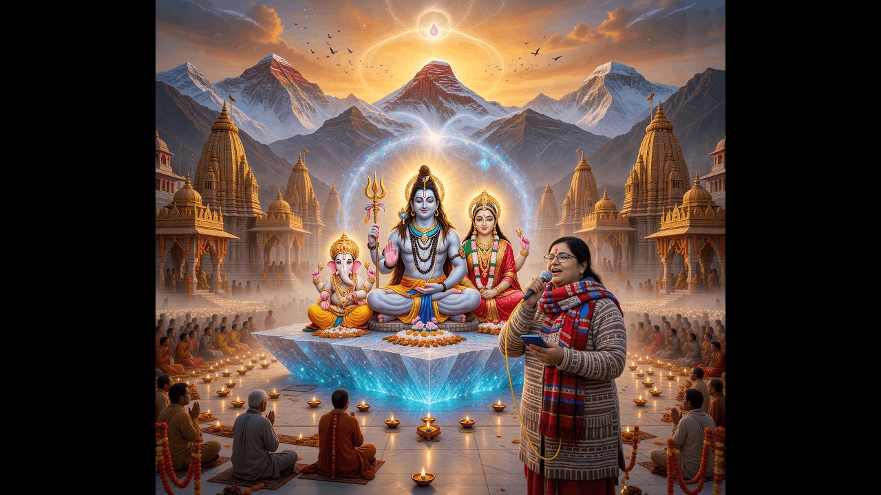शिव जी बारात मा, नर नारायण साथ मा! ✨ उत्तराखंड का सबसे प्यारा शिव भजन 🙏