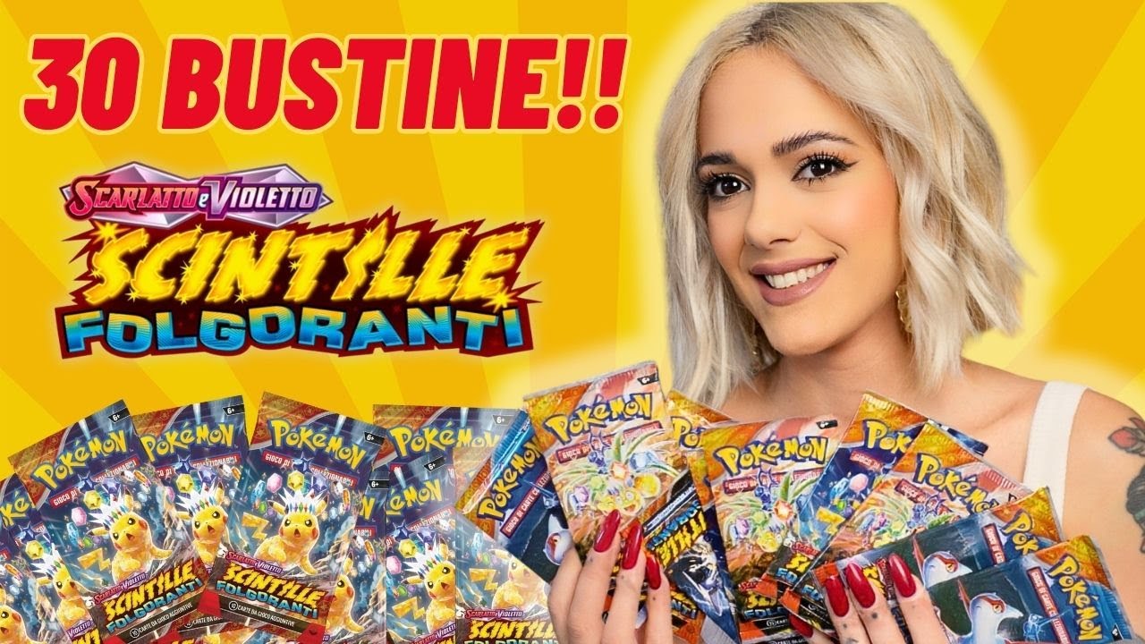 Apro 30 BUSTINE di SCINTILLE FOLGORANTI | POKèMON TCG