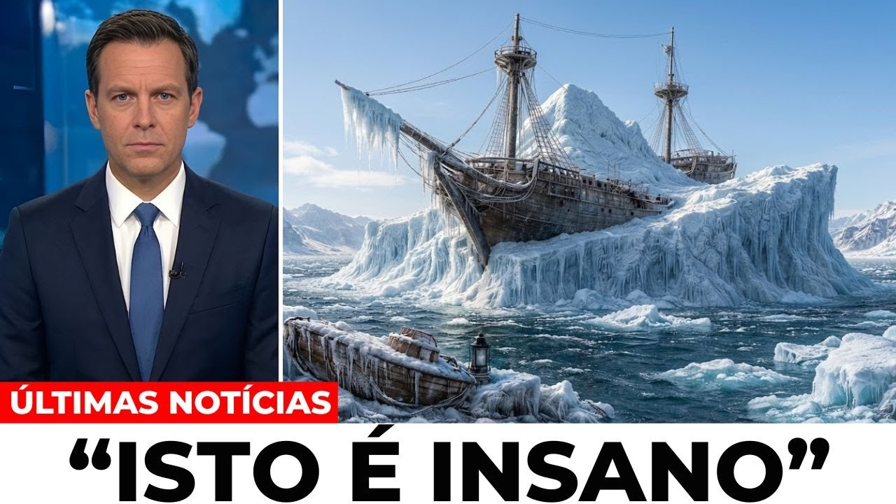 Por 170 anos, 129 marinheiros sumiram no Ártico… então o gelo se abriu