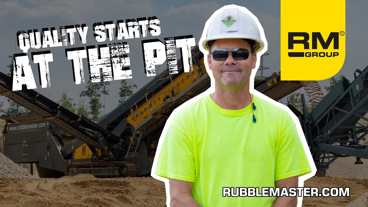 How Sand & Gravel Producers Keep America Moving | RUBBLE MASTER