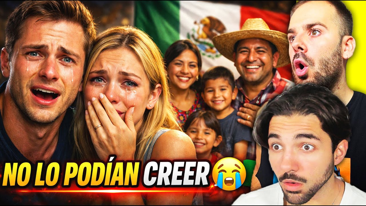 Estos EXTRANJEROS rompieron a LLORAR por lo que hicieron los MEXICANOS 🇲🇽 *muy emotivo*