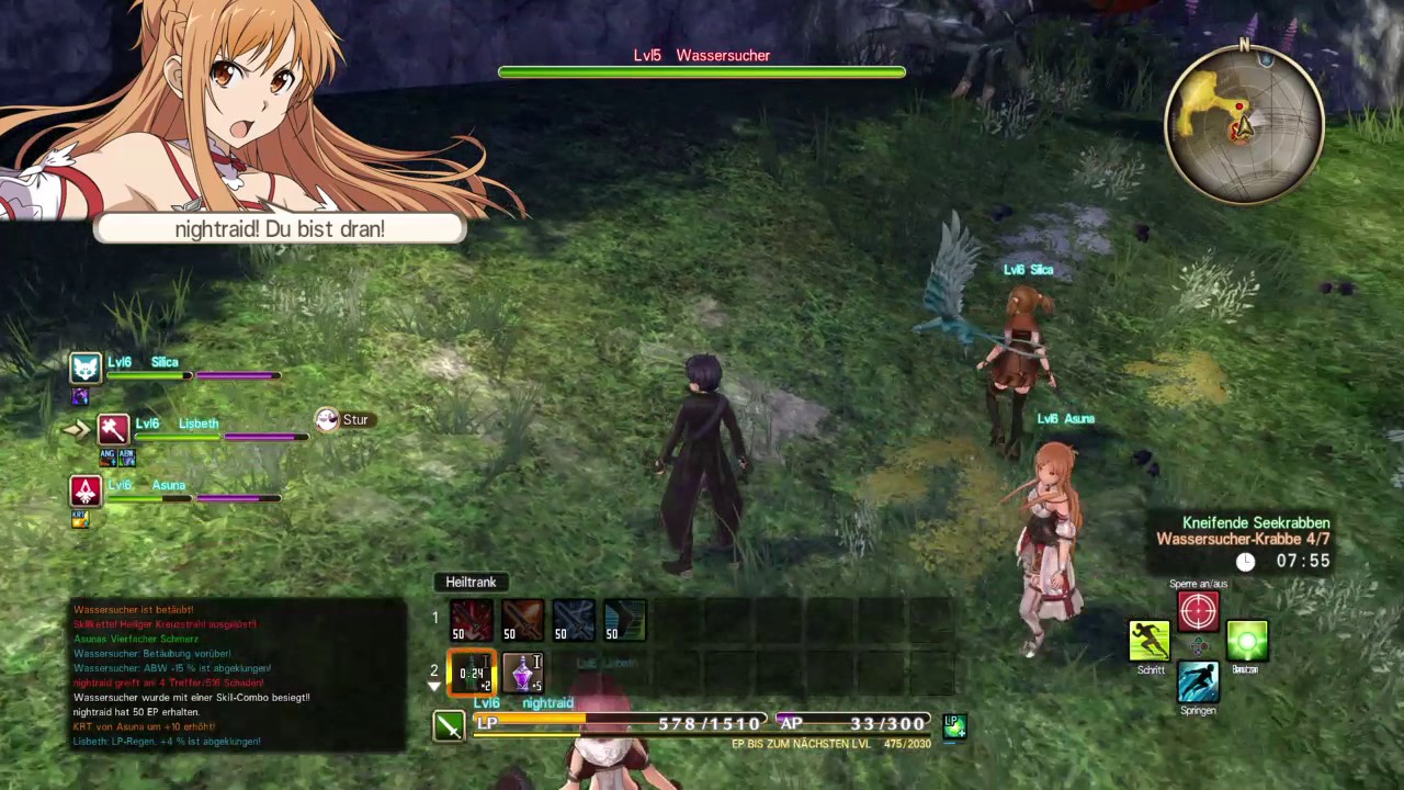 SWORD ART ONLINE: HOLLOW REALIZATION_Lets play with Eule -Chan