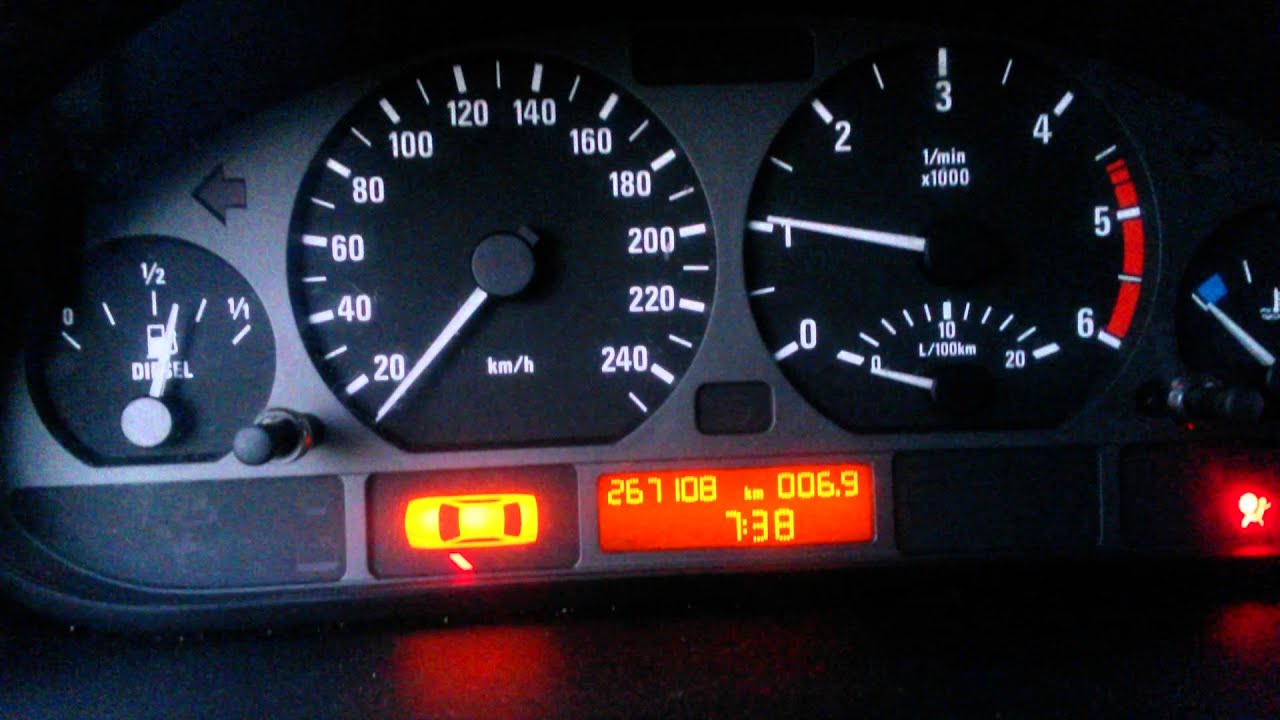 Bmw e46 320d 136km cold start -8 zapowietrzona pompa vp44