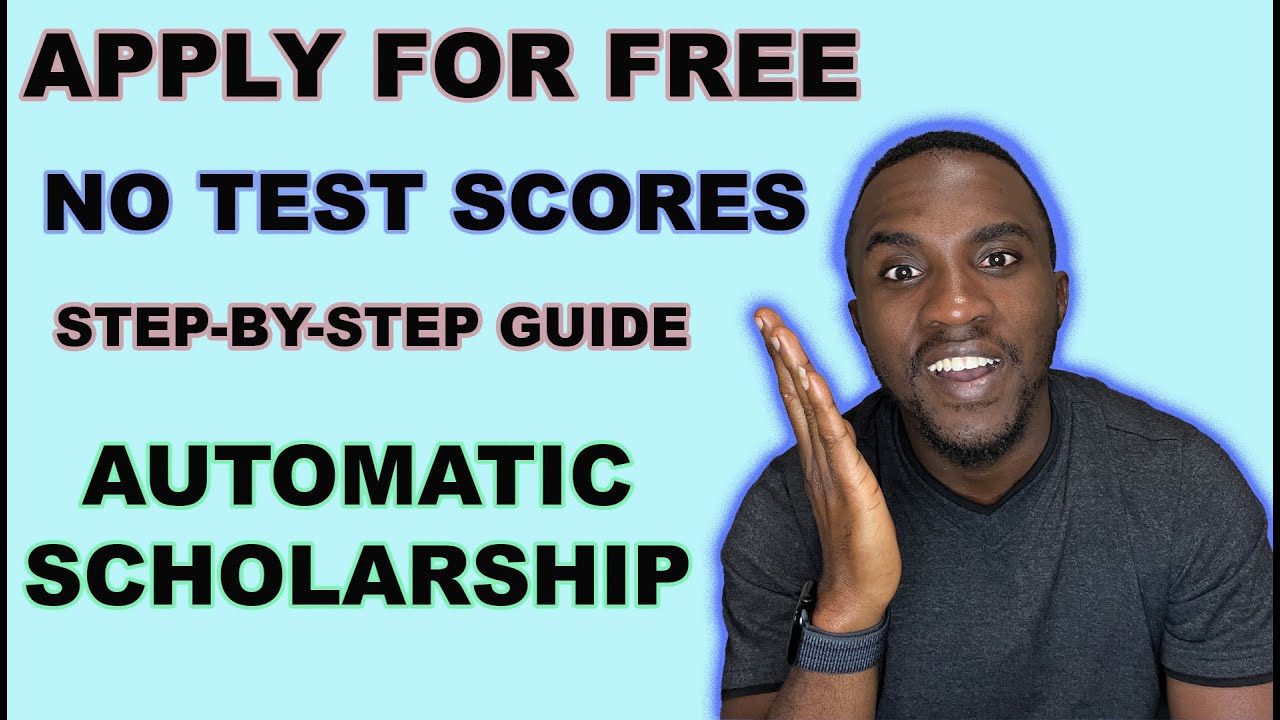 APPLY FOR FREE | AUTOMATIC SCHOLARSHIP | STEP-BY-STEP GUIDE
