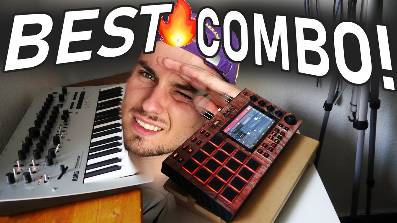 Akai Mpc Live Beat Making -Sampling a Synth!