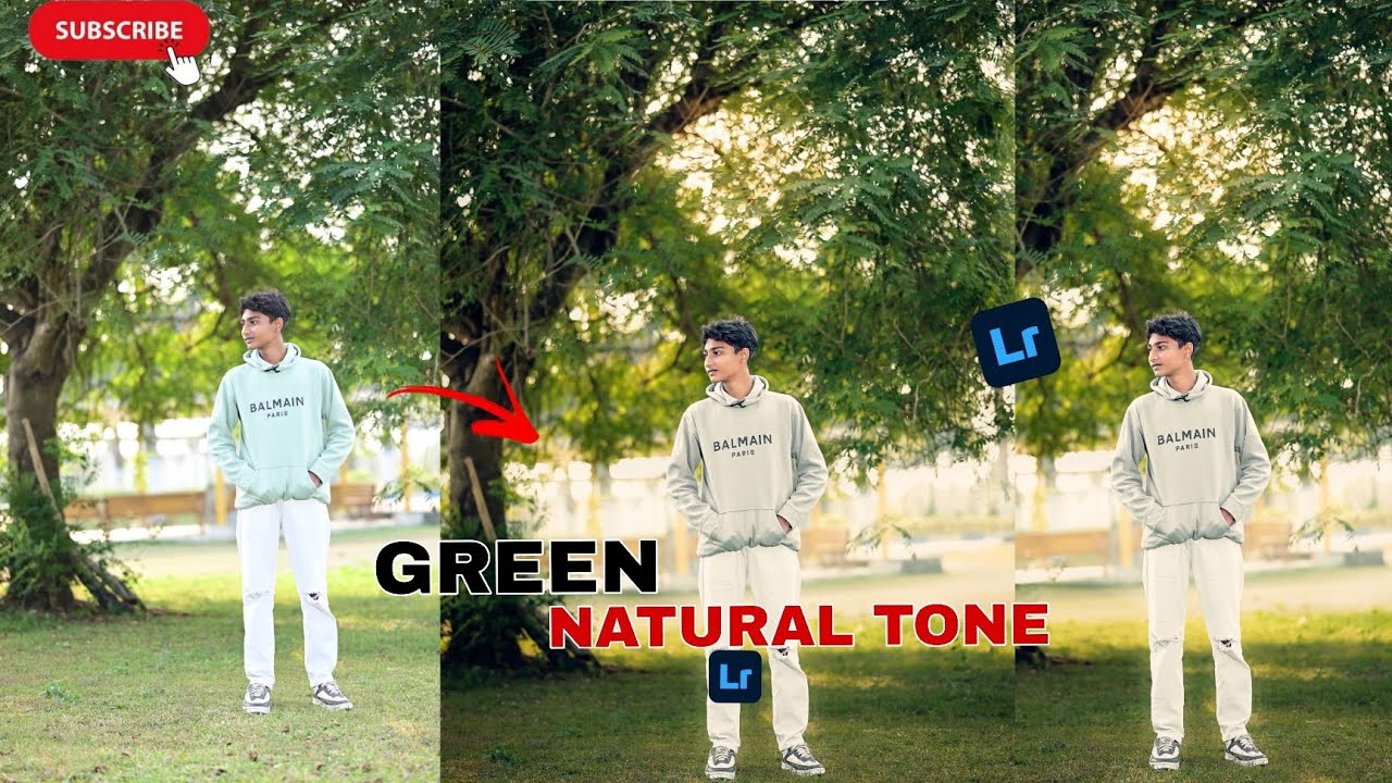 Green Natural Tone ? 🌿🔥 ( Green Natural Lightroom Colour) 