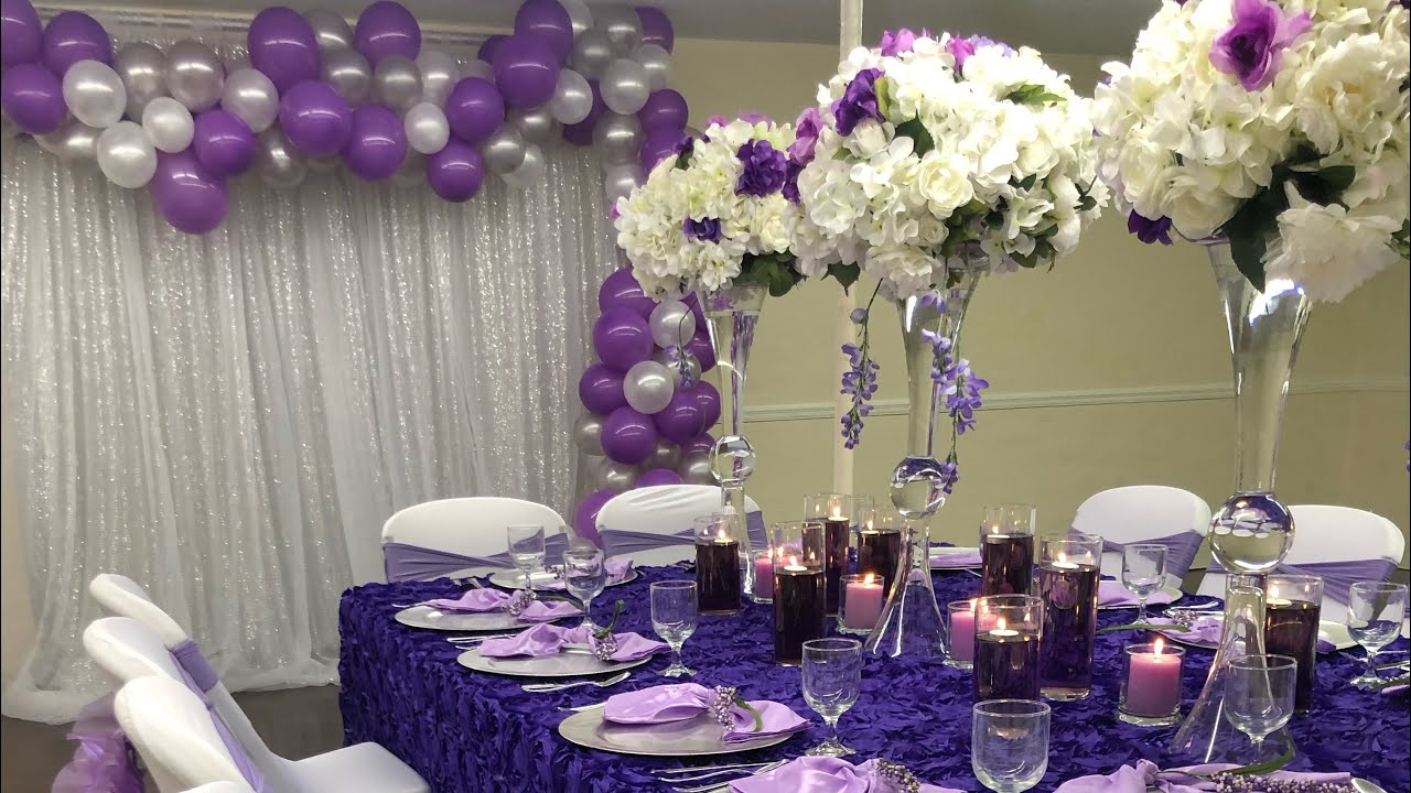 HOW TO DECORATE A MOCK SET-UP FOR A GLAM WEDDING OR EVENT