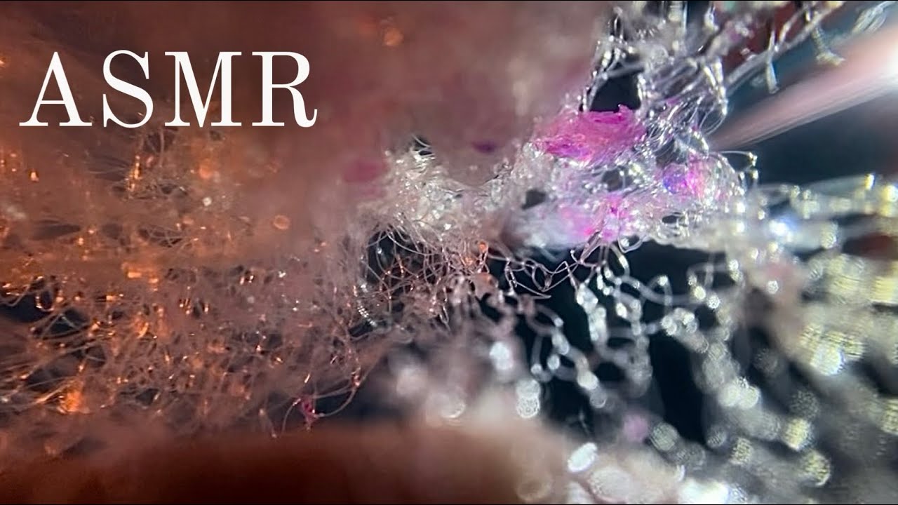 ASMR EYE CLEANING WITH SPIDERWEB 🕸️👁️