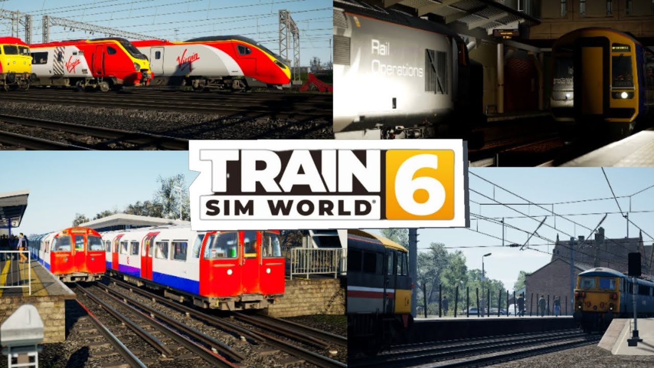 Some Trains In TSW6 