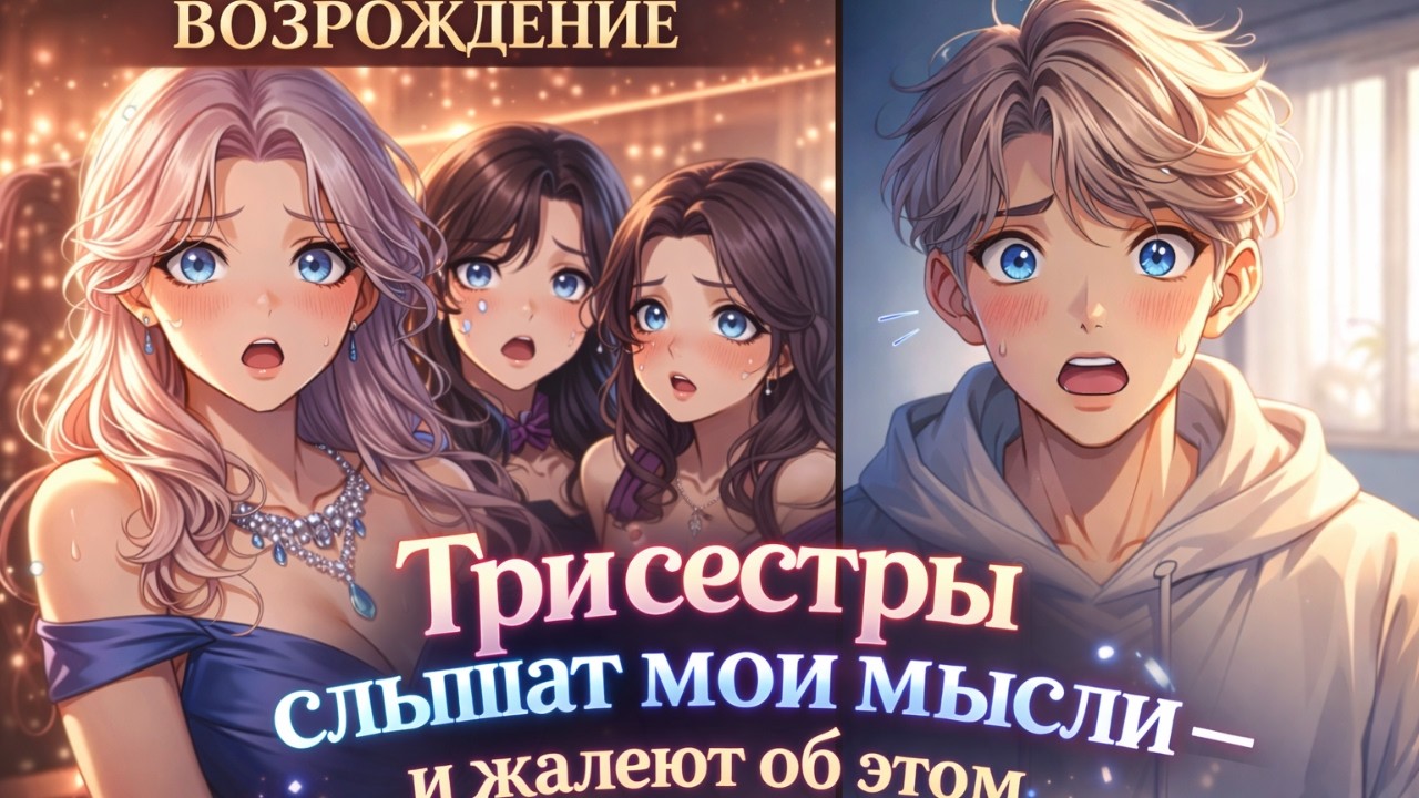 📘Возрождение: Мои три сестры слышат мои мысли — и тут же об этом жалеют