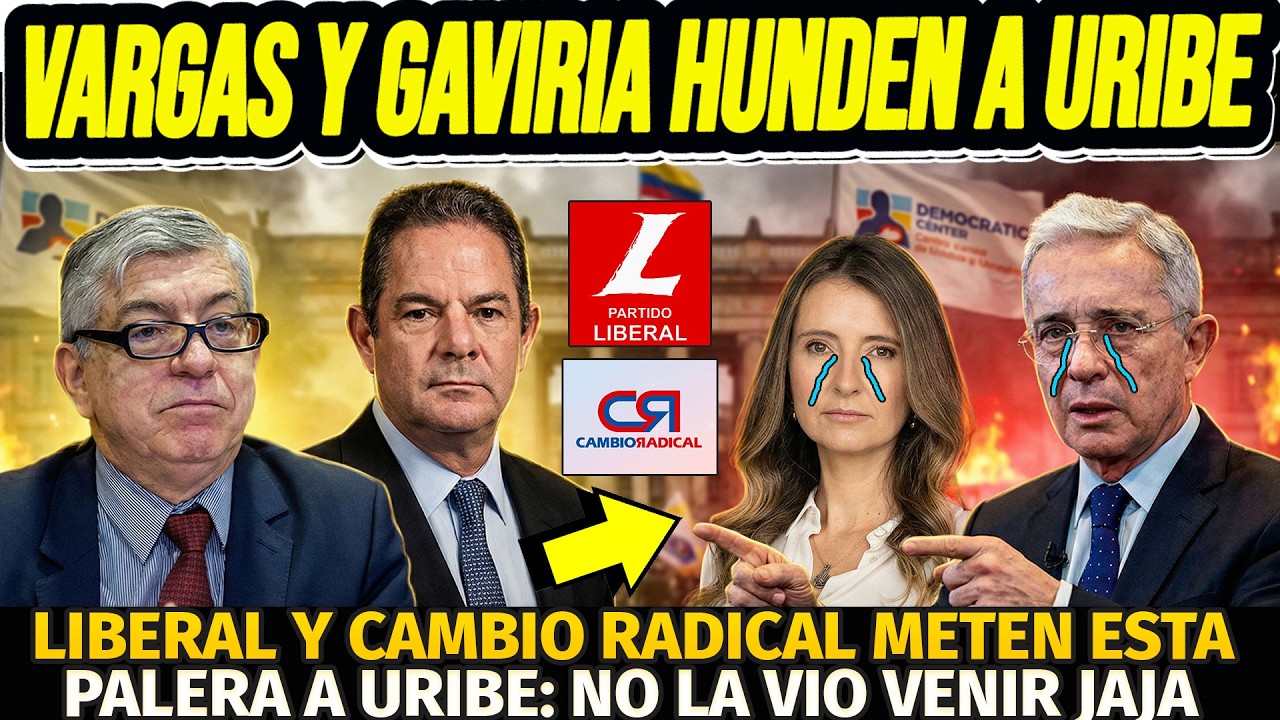 🚨ALERTA: CÉSAR GAVIRIA Y VARGAS LLERAS SACAN JUGADA Y HUNDEN A URIBE Y EL C.D. LO EXPULSAN DE ESTO
