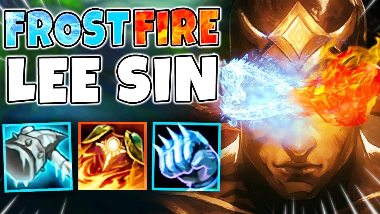 FROSTFIRE LEE SIN BUILD! FREEZE THEN MELT EVERYTHING (OFF -META BUILD) - League of Legends