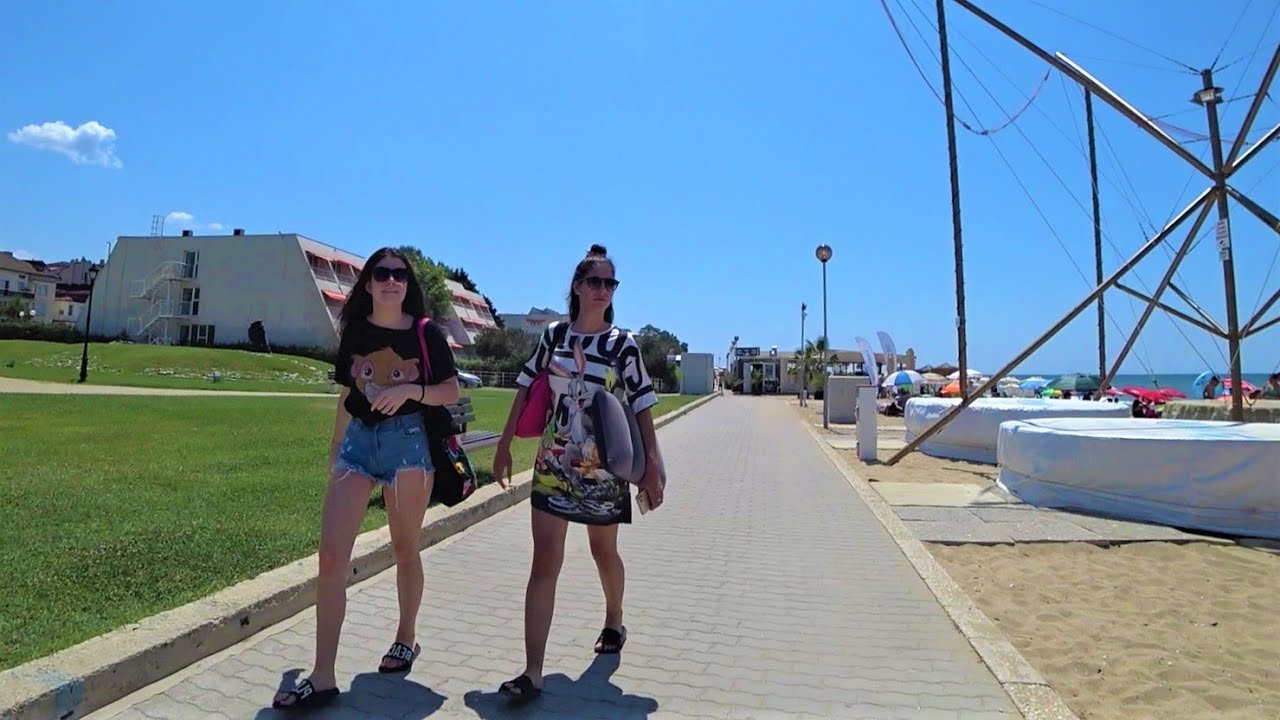 Walking in Obzor Summer Walk Bulgaria - Разходка в Обзор, България