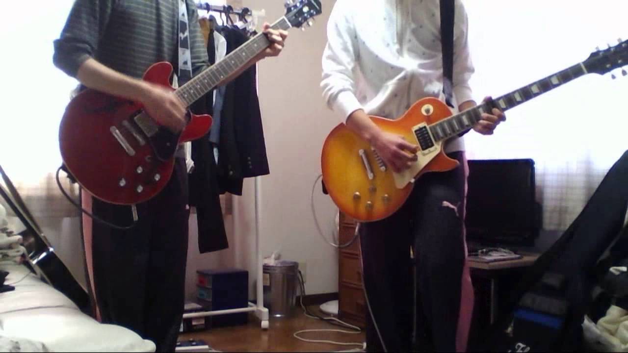 RADWIMPS セプテンバーさん　ギター　2人で弾いてみた。