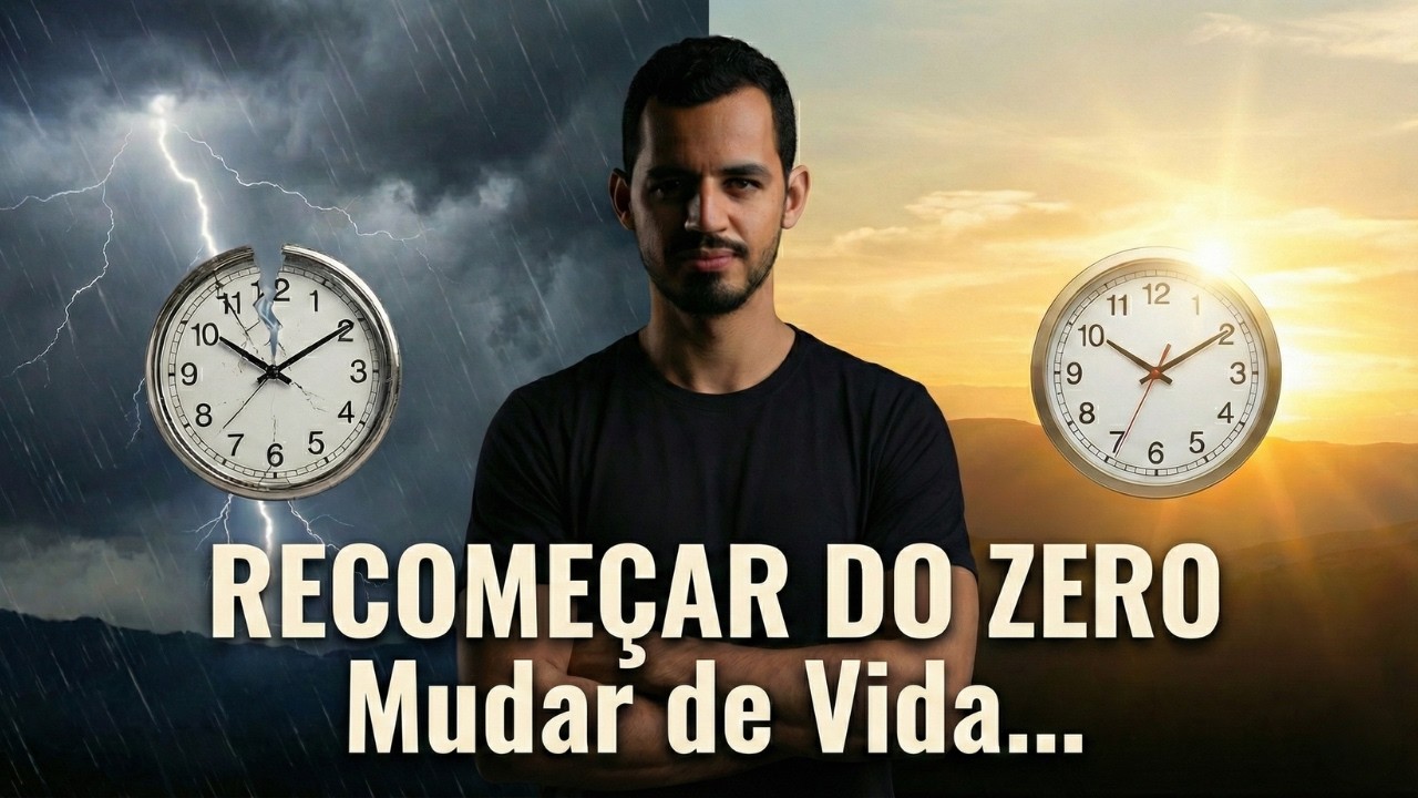 Como RECOMEÇAR DO ZERO e Mudar de Vida: O Fim da Procrastinação | Rafael Costa