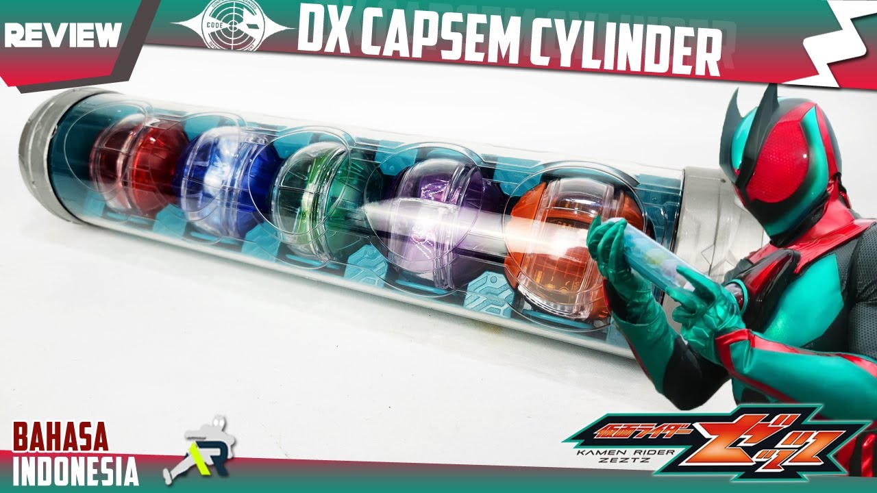 JELEK TAPI UNTUNG MURAH! REVIEW - DX CAPSEM CYLINDER | DXカプセムシリンダー [Kamen Rider ZEZTZ]& BUILD CAPSEM