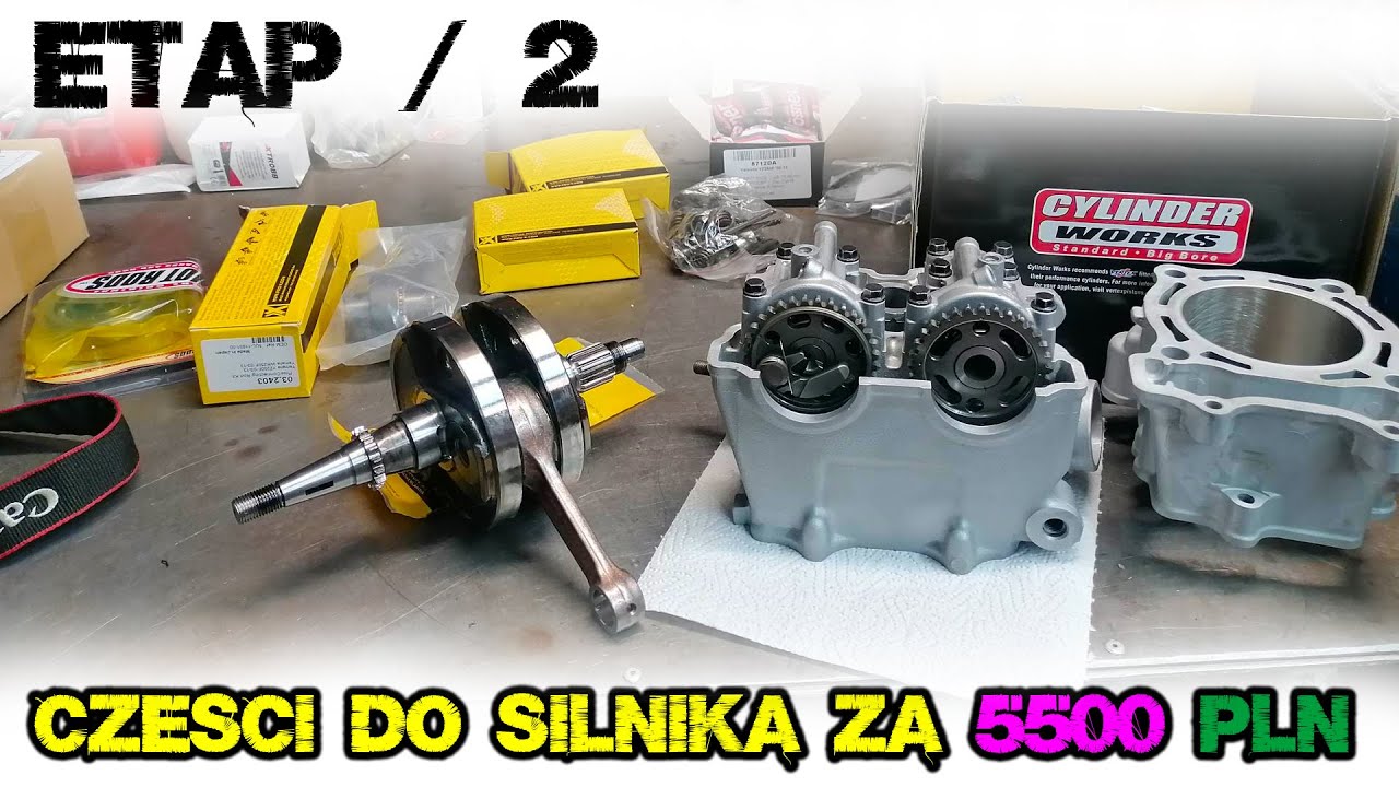 REMONT SILNIKA 4T  ! | Odbudowa YZF 250 v8 odcinek 2 🔥
